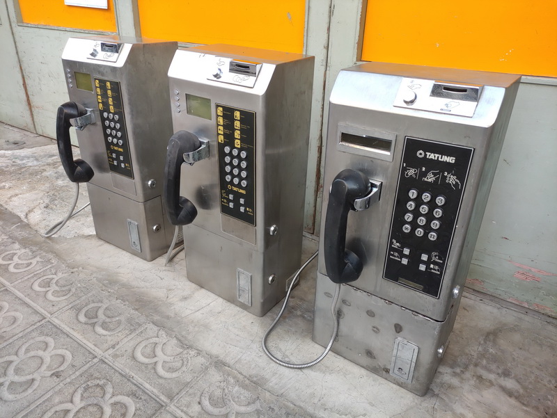 telefono cabina colgar monedas inox 58.5x25.5x17.5 2+1u